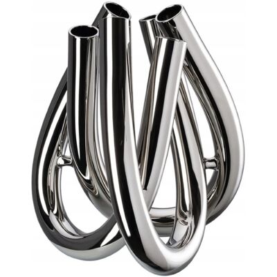 Inny producent Wazon Triu srebrny 22 cm Wazony Rosenthal Inny producent Wazon Triu srebrny 22 cm Wazony Rosenthal