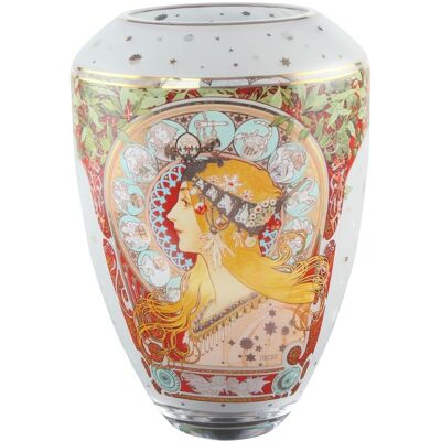 Goebel Wazon Zodiak 30 cm - Alfons Mucha Goebel Wazon Zodiak 30 cm - Alfons Mucha