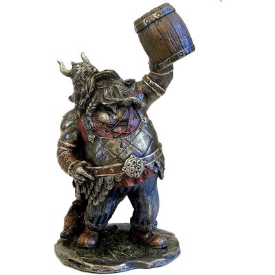 WESOŁY KRASNOLUD WIKING Z KUFLEM FIGURKA VERONESE 18 CM WESOŁY KRASNOLUD WIKING Z KUFLEM FIGURKA VERONESE 18 CM