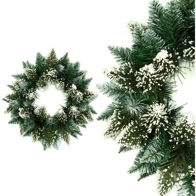 ART Wianek SILVER 40 cm Podkład na drzwi stół ART Wianek SILVER 40 cm Podkład na drzwi stół