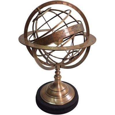 GiftDeco Wielkie Astrolabium Mosiężne – Dekoracja Gabinetu GiftDeco Wielkie Astrolabium Mosiężne – Dekoracja Gabinetu