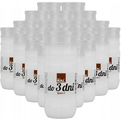 RAL Wkłady do zniczy 14 cm do 3 dni 20 szt. Lumis 3 Wkłady zalewane RAL Wkłady do zniczy 14 cm do 3 dni 20 szt. Lumis 3 Wkłady zalewane
