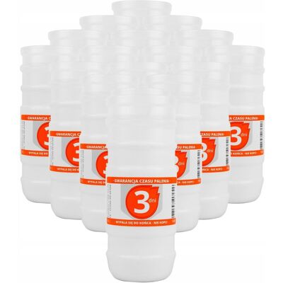 RAL Wkłady do zniczy parafinowe 14 cm 3 dni 72 h 20 szt Gwarancja czasu palenia RAL Wkłady do zniczy parafinowe 14 cm 3 dni 72 h 20 szt Gwarancja czasu palenia