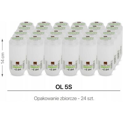 RAL Wkłady olejowe do zniczy 14 cm do 5 dni 24 szt OL5S RAL Wkłady olejowe do zniczy 14 cm do 5 dni 24 szt OL5S