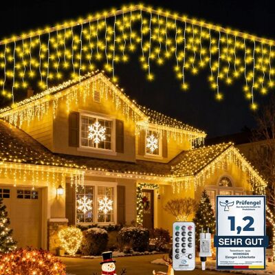 Inny producent WOWDSGN Lampki Świąteczne 515 LED 17M Zewnętrzne Wewnętrzne Timer 8 Trybów Inny producent WOWDSGN Lampki Świąteczne 515 LED 17M Zewnętrzne Wewnętrzne Timer 8 Trybów