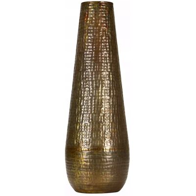Skandi.pl WYSOKI WAZON PODŁOGOWY 67cm ZŁOTY NA PODŁOGĘ GAŁĘZIE TRAWĘ DUŻY METALOWY Skandi.pl WYSOKI WAZON PODŁOGOWY 67cm ZŁOTY NA PODŁOGĘ GAŁĘZIE TRAWĘ DUŻY METALOWY