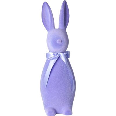 Paula ZAJĄC FIGURKA WELUROWA WIELKANOCNA MAXI lawendowy Paula ZAJĄC FIGURKA WELUROWA WIELKANOCNA MAXI lawendowy