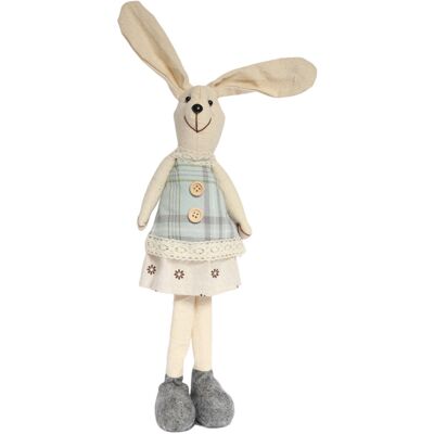 Goliat Zając w sukience Ozdoba Wielkanocna Figurka 44cm Goliat Zając w sukience Ozdoba Wielkanocna Figurka 44cm