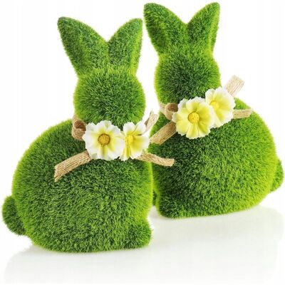 inna (Inny) Zajączek Wielkanocny X2 Figurka Dekoracja Królik Ozdoba Na Wielkanoc 17Cm inna (Inny) Zajączek Wielkanocny X2 Figurka Dekoracja Królik Ozdoba Na Wielkanoc 17Cm
