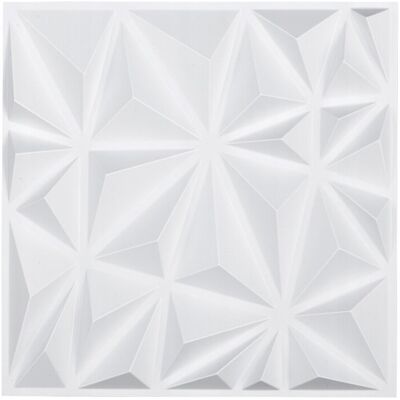 Vevor Białe Matowe Diamentowe Panele 3D - Panele Vevor Białe Matowe Diamentowe Panele 3D - Panele