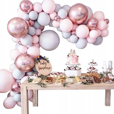 Inny producent Zestaw Balony Girlanda Balonowa Dekoracja 105 Szt Inny producent Zestaw Balony Girlanda Balonowa Dekoracja 105 Szt