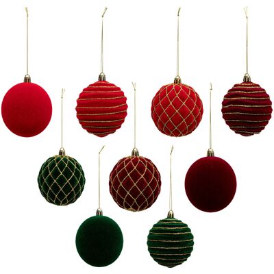 Generic - Sapin-9-Boules - Średnica 8 cm - Ozdoby dekoracyjne Generic - Sapin-9-Boules - Średnica 8 cm - Ozdoby dekoracyjne