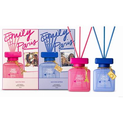 Zestaw prezentowy patyczki zapachowe EMILY IN PARIS, ipuro 2x50 ml Zestaw prezentowy patyczki zapachowe EMILY IN PARIS, ipuro 2x50 ml