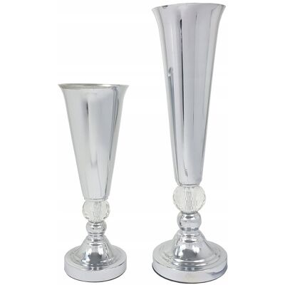 Madex Zestaw X2 Wazonów Glamour Wazony Wazon Flakon Madex Zestaw X2 Wazonów Glamour Wazony Wazon Flakon