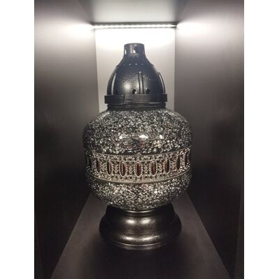 Znicz Lampion Karafa Urna Ilumini Srebrna Znicz Lampion Karafa Urna Ilumini Srebrna