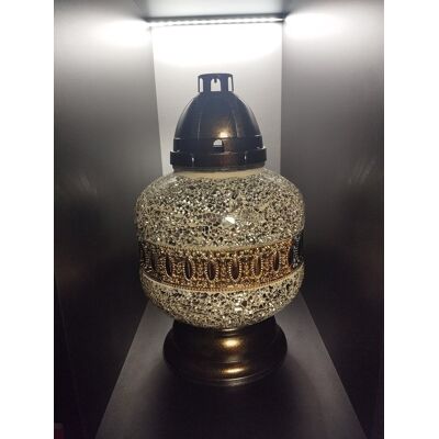 ILUMINI Znicz Lampion Karafa Urna Złota ILUMINI Znicz Lampion Karafa Urna Złota