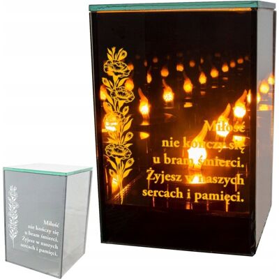 POINTCUT PLUS ZNICZ LED LAMPION na GRÓB cmentarz efekt nieskończonego ognia CYTAT GOŹDZIK POINTCUT PLUS ZNICZ LED LAMPION na GRÓB cmentarz efekt nieskończonego ognia CYTAT GOŹDZIK