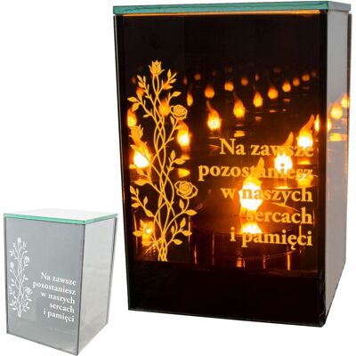 POINTCUT PLUS ZNICZ LED LAMPION na GRÓB cmentarz efekt nieskończonego ognia CYTAT RÓŻE POINTCUT PLUS ZNICZ LED LAMPION na GRÓB cmentarz efekt nieskończonego ognia CYTAT RÓŻE