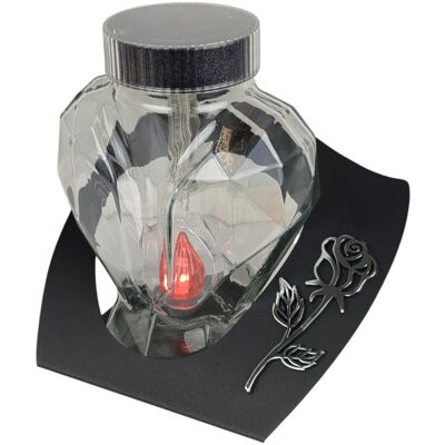 CORTINA ZNICZ LED SOLARNY 21CM EFEKT PŁOMIENIA LAMPION NA GRÓB WKŁAD PODSTAWA CORTINA ZNICZ LED SOLARNY 21CM EFEKT PŁOMIENIA LAMPION NA GRÓB WKŁAD PODSTAWA