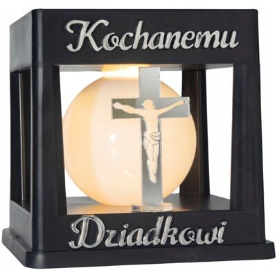 POINTCUT PLUS ZNICZ SOLARNY LED LAMPION NA GRÓB STATUETKA NA CMENTARZ Z KRZYŻEM DZIADKA POINTCUT PLUS ZNICZ SOLARNY LED LAMPION NA GRÓB STATUETKA NA CMENTARZ Z KRZYŻEM DZIADKA