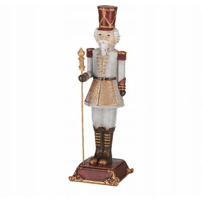 Villa Italia Żołnierzyk Świąteczny Biały Figurka 31 Cm Holy Time Villa Italia Żołnierzyk Świąteczny Biały Figurka 31 Cm Holy Time