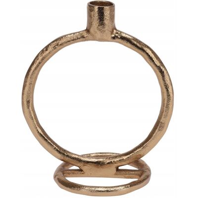 Home Styling Collection 3x Świecznik METALOWY złoty stojak na długą świeczkę stół dekoracyjny Home Styling Collection 3x Świecznik METALOWY złoty stojak na długą świeczkę stół dekoracyjny
