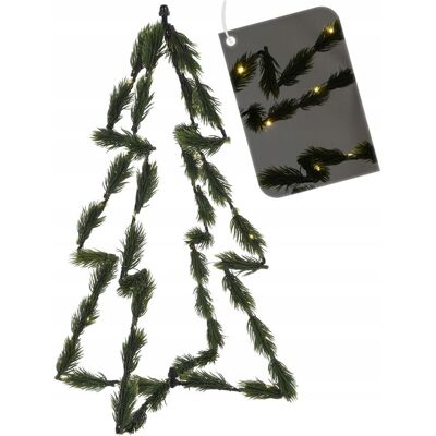 Koopman Choinka Ozdoba Świąteczna 30 LED Świecąca HOME STYLING 839416 40 cm Koopman Choinka Ozdoba Świąteczna 30 LED Świecąca HOME STYLING 839416 40 cm