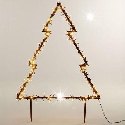 Koopman CHOINKA ŚWIECĄCA STOŻEK LED ZEWNĘTRZNA OGRODOWA OZDOBA ŚWIĄTECZNA 125 CM Koopman CHOINKA ŚWIECĄCA STOŻEK LED ZEWNĘTRZNA OGRODOWA OZDOBA ŚWIĄTECZNA 125 CM