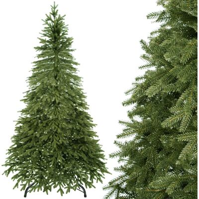 Springos Choinka Sztuczna Lux Świerk Kaukaski 180cm Premium Piękna 100% Pe + Springos Choinka Sztuczna Lux Świerk Kaukaski 180cm Premium Piękna 100% Pe +