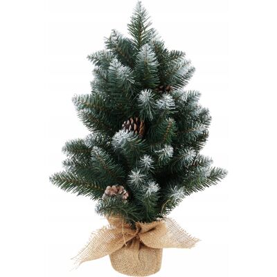 Home Styling Collection CHOINKA SZTUCZNA OŚNIEŻONA Z SZYSZKAMI 60 CM ZIELONA DO DEKORACJI Home Styling Collection CHOINKA SZTUCZNA OŚNIEŻONA Z SZYSZKAMI 60 CM ZIELONA DO DEKORACJI