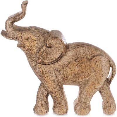 Orion Figurka Drewniana Słoń Mango 20 Cm Orion Figurka Drewniana Słoń Mango 20 Cm