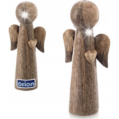 Orion FIGURKA DREWNIANA ŚWIĄTECZNA ANIOŁ ANIOŁEK STOJĄCY DEKORACJA OZDOBA 21CM Orion FIGURKA DREWNIANA ŚWIĄTECZNA ANIOŁ ANIOŁEK STOJĄCY DEKORACJA OZDOBA 21CM