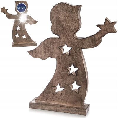 Orion FIGURKA DREWNIANA ŚWIĄTECZNA ANIOŁ ANIOŁEK STOJĄCY DEKORACJA OZDOBA 43CM Orion FIGURKA DREWNIANA ŚWIĄTECZNA ANIOŁ ANIOŁEK STOJĄCY DEKORACJA OZDOBA 43CM