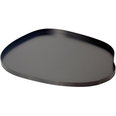 Finebuy Taca Dekoracyjna 35x30x3 Cm Metal Czarna, Taca Organiczna Talerz Dekoracyjny W Płynnym Kształcie Bez Nóżki, Taca Do Serwowania Ręcznie Wykon.. Finebuy Taca Dekoracyjna 35x30x3 Cm Metal Czarna, Taca Organiczna Talerz Dekoracyjny W Płynnym Kształcie Bez Nóżki, Taca Do Serwowania Ręcznie Wykon..