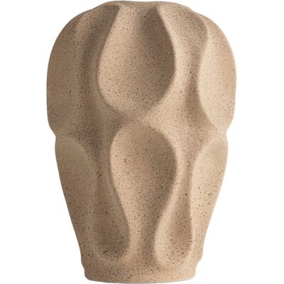 Homla Wazon Bellaro Beżowy Ze Zdobieniami Ceramiczny 17x24 Cm Homla Wazon Bellaro Beżowy Ze Zdobieniami Ceramiczny 17x24 Cm