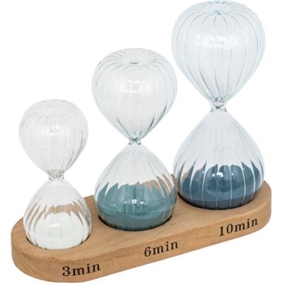 Inny producent Klepsydra Dekoracyjna Szklana Niebieska Sabi 14x6,3 Cm 3,6 I 10 Minut Inny producent Klepsydra Dekoracyjna Szklana Niebieska Sabi 14x6,3 Cm 3,6 I 10 Minut