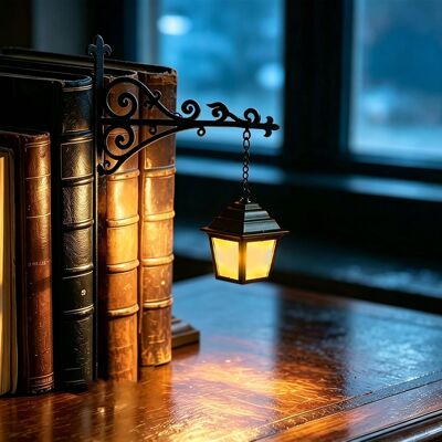 Inny producent Lampion Dekoracyjny 20x80x100 Mm Regalowy Ksiazkowy Podporka Swiecacy Inny producent Lampion Dekoracyjny 20x80x100 Mm Regalowy Ksiazkowy Podporka Swiecacy