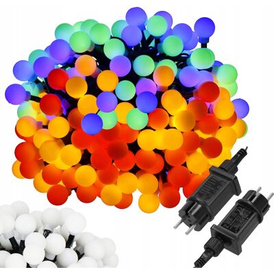 Springos Lampki Kulki Choinkowe 200led Multikolor Na Prąd Choinkę Girlanda 17,5m Springos Lampki Kulki Choinkowe 200led Multikolor Na Prąd Choinkę Girlanda 17,5m