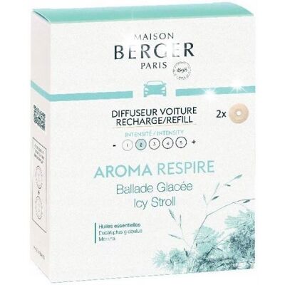 Maison Berger Paris Komplet 2 Wkładów 'Aroma Respire' Do Dyfuzora Maison Berger Paris Komplet 2 Wkładów 'Aroma Respire' Do Dyfuzora