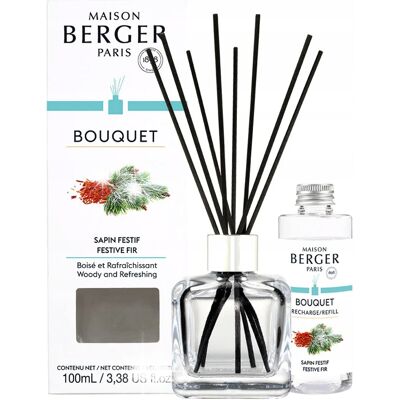 Maison Berger Paris Maison Berger Zestaw patyczków 'Jodła' 100 ml Maison Berger Paris Maison Berger Zestaw patyczków 'Jodła' 100 ml