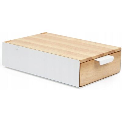 Umbra Organizer na biżuterię naturalny zamykany, szkatułka z lusterkiem REFLEXION Umbra Organizer na biżuterię naturalny zamykany, szkatułka z lusterkiem REFLEXION