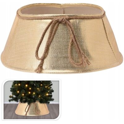 H&S; Decoration Osłona Na Stojak Na Choinkę Złota Glamour Sukienka Choinkowa Śr 40-60 Cm H&S; Decoration Osłona Na Stojak Na Choinkę Złota Glamour Sukienka Choinkowa Śr 40-60 Cm