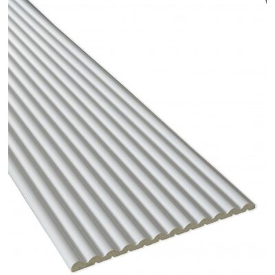 Panel Ścienny Lumino 300x13mm Murso By Cezar Biały Mat 2,70m Panel Ścienny Lumino 300x13mm Murso By Cezar Biały Mat 2,70m