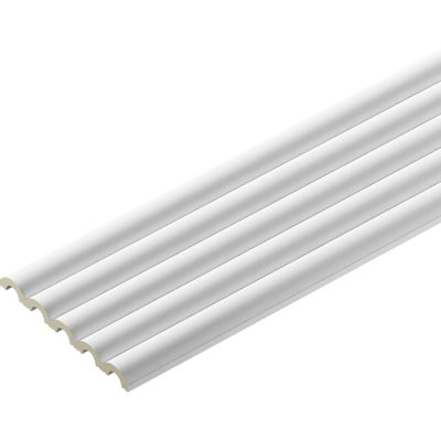Panel Ścienny Thalia04 155x14mm Cezar Biały Mat 2,80m Panel Ścienny Thalia04 155x14mm Cezar Biały Mat 2,80m