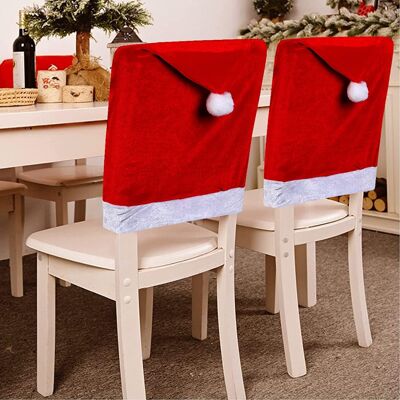 Inny producent Pokrowce 12 Sztuk 50x60cm Na Krzesła Ozdobne Świąteczne Dekoracyjne Inny producent Pokrowce 12 Sztuk 50x60cm Na Krzesła Ozdobne Świąteczne Dekoracyjne