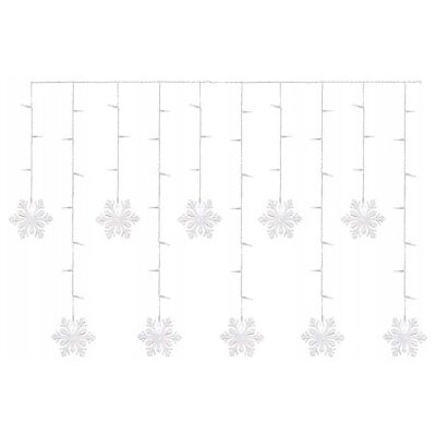 Sople Śnieżynki Ip44 60 Led 135x50cm Zimna Biel Dcgw13 Emos Sople Śnieżynki Ip44 60 Led 135x50cm Zimna Biel Dcgw13 Emos