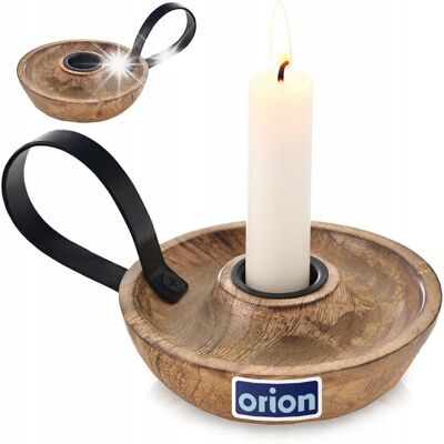 Orion ŚWIECZNIK DREWNIANY MANGO NA TEALIGHT OZDOBA STOŁU DOMU 14X10X8,5 CM Orion ŚWIECZNIK DREWNIANY MANGO NA TEALIGHT OZDOBA STOŁU DOMU 14X10X8,5 CM