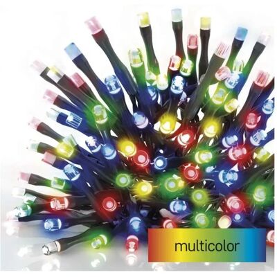 Świetełka Choinkowe Ip44 Zestaw Zasilacz + 100 Led 10m Multikolor Emos Świetełka Choinkowe Ip44 Zestaw Zasilacz + 100 Led 10m Multikolor Emos