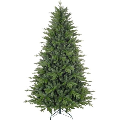 Sztuczna Choinka 210 Cm Homcom Z 2445 Gałązkami, Metalowy Stojak, Zielona Sztuczna Choinka 210 Cm Homcom Z 2445 Gałązkami, Metalowy Stojak, Zielona