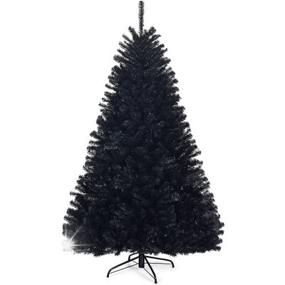 COSTWAY SZTUCZNA CHOINKA CZARNA ŚWIĘTA HALLOWEEN 180CM COSTWAY SZTUCZNA CHOINKA CZARNA ŚWIĘTA HALLOWEEN 180CM